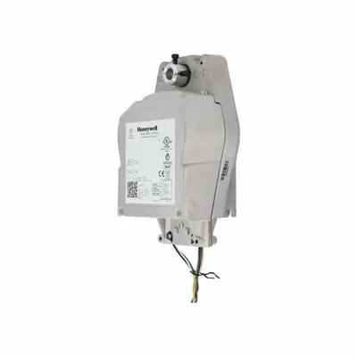 Honeywell Coupled Actuator: Dampers, On/Off, Spring Return, 30 in-lb, 120V AC, Hardwired - Fire & Smoke Rated Actuators