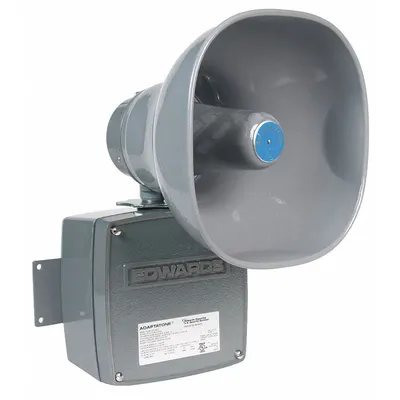 EDWARDS SIGNALING 5531M-24N5 Horn Alarm for Hazardous Locations, 24V DC, Gray - Horn Alarms for Hazardous Locations