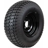 This HI-RUN lawn mower tire is sized 21X8.50-10 with an SU05 tread pattern. It supports a weight capacity of 1,050 lb. Suitable for use on turf and light-duty grounds, it provides traction and load support for residential or commercial mowing equipment