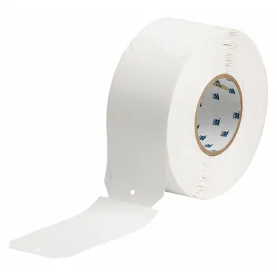 BRADY Precut Tag Roll THT-33-109-0.5 - Brady Precut Tag Rolls