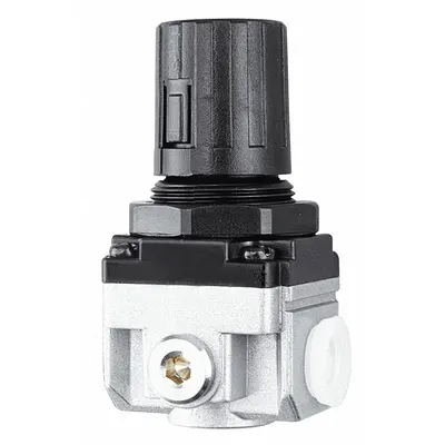 GROZ Compressed Air Regulator: Aluminum, 3/4 in NPT, 175 cfm, 7 psi to 145 psi - GROZ FRL Air Regulators