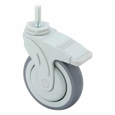 OEM Single-Wheel Threaded Stem Caster for Medical Equipment - Single-Wheel Threaded Stem Casters for Medical Equipment