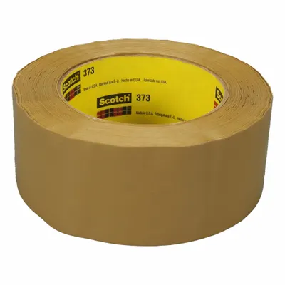 SCOTCH 373 Medium-Duty Hot Melt Tape, 2.5 mil, 3 in x 55 yd, 24-Pack