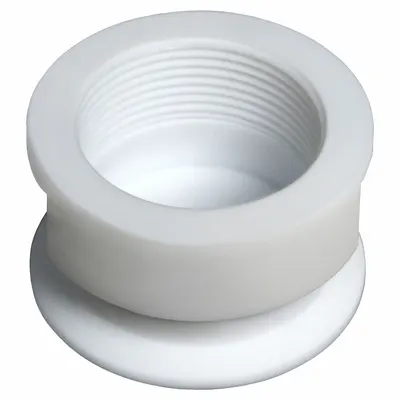 ECHOBEAM Capped Adapter: Capped Adapter, 1.5 in Overall Ht, EchoBeam, LR80-0000/LR80-0010 - Flanges & Adapters for Non-Contact Ultrasonic Liquid Level Sensors