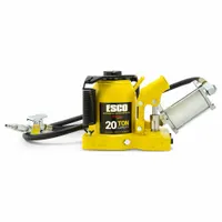 ESCO/EQUIPMENT SUPPLY CO Bottle Jack: Steel, Trigger, Air/Mechanical, 20 ton Load Capacity, NPT (MPN 10382)