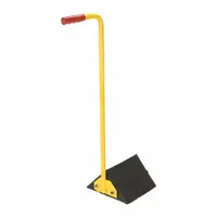 Wheel Chock: Rubber, 20 3/8 in Overall Lg, 10 1/8 in Overall Wd, 35 in Overall Ht, 1 Chocks, Rubber (MPN LWC-14M-ERGO)