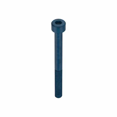 METRIC BLUE Socket Head Cap Screw M4x0.70 x 45 mm - Metric System Standard Socket Head Cap Screws