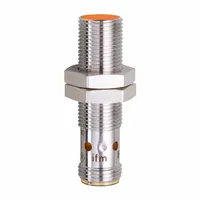 IFM Inductive Cylindrical Proximity Sensor: Built-in Connector, Shielded, 3 Wires, 4 - Pin M12, NPN (MPN IFS262)