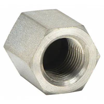 PARKER Metal Pipe Straight: Straight, Carbon Steel, 1/4 in x 1/8 in - Threaded Instrumentation Extreme-Pressure Pipe Fittings