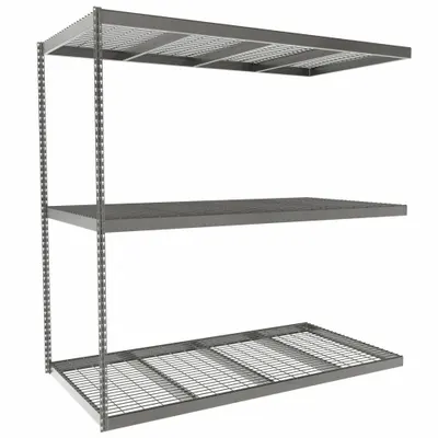 TENNSCO ZLC7-8442A-3W Heavy-Duty Wire Decking Boltless Shelving