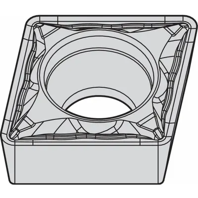 WIDIA Diamond Turning Insert: CCMT432FP - Diamond Indexable Turning Inserts