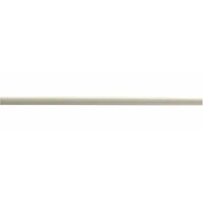 ACROVYN FR125920N PETG Crash Rail & Bumper Guard, Almond, 1 1/8 in H x 12 ft L - PETG Crash Rails & Bumper Guards