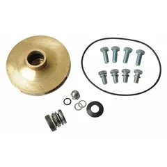 This seal kit and gasket set is designed for straight centrifugal pumps. It includes four 3/8 in -16 x 1 in hex head cap screws and a gasket made of Viton material. Suitable for use in industrial fluid-handling applications requiring pump seal maintenance.