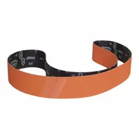 This NORTON Blaze R980P sanding belt features a 36-grit ceramic abrasive on a Y wt polyester backing for cool cutting on all metals. Measuring 4 in wide by 132 in long, it is suitable for grinding and finishing in metal fabrication, welding, and industrial maintenance applications