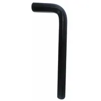 WESTWARD Hex Key: 0 Ball Ends, 1/2 in Tip Size, SAE, Short, Alloy Steel, Black Oxide, L, 2 Tips