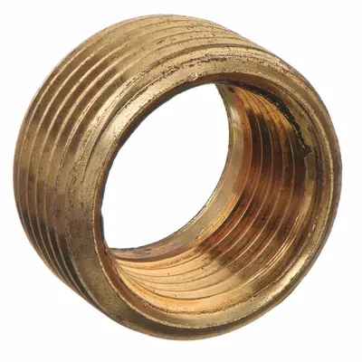OEM Metal Pipe Straight, 3/8 in x 1/4 in, 1,000 psi, 1/2 in Lg - Threaded High-Pressure Pipe Fittings for Potable Water