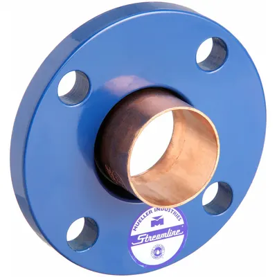STREAMLINE W 02802NL Low-Lead Cast Copper & Bronze Tube Flange - Low-Lead Cast Copper & Bronze Tube Flanges