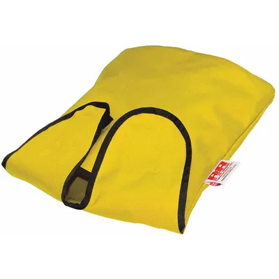 R&B FABRICATIONS Tote Bag: Nylon, Yellow, 560 cu in Interior Volume, Snap, 4 in Lg - Air Mask & Canister Bags