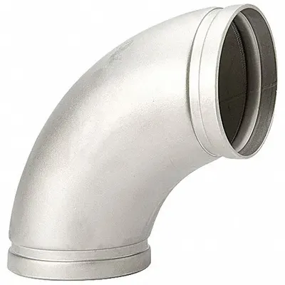 GRUVLOK 10 in x 10 in 304 Stainless Steel Grooved 90° Elbow - Grooved Pipe Fittings