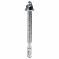 RED HEAD Wedge Anchor: 7 in Overall Lg, 1/2 in Dia, 1/2"-13 Thread Size, 5 1/2 in Thread Lg, 25 PK (MPN WW-1270)