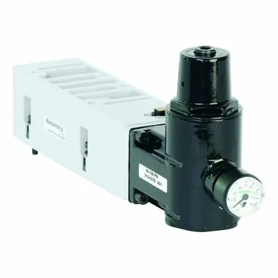 AVENTICS Numatics Sandwich Manifold Compressed Air Regulator, 353RS100J000000 - Numatics Sandwich Manifold Compressed Air Regulators