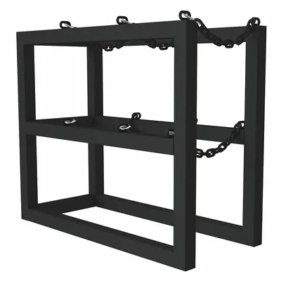 DURHAM MFG Vertical Gas Cylinder Rack - Vertical Gas Cylinder Racks