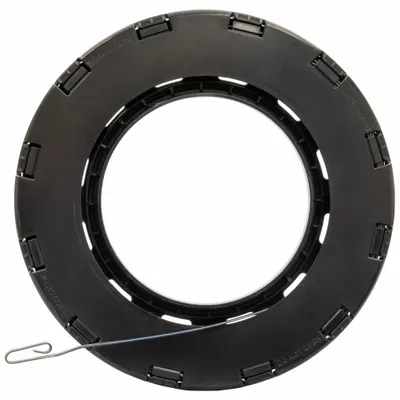 GREENLEE Steel Replacement Tape, 240 ft, Flat, Formed Hook End, RFTXSS-240 - Steel Replacement Tapes