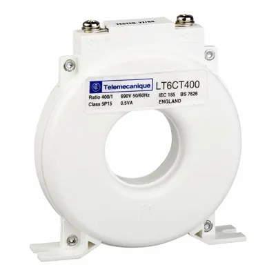 SCHNEIDER Solid Core Current Transformer: 400 A Primary Current - Max - Solid Core Current Transformers