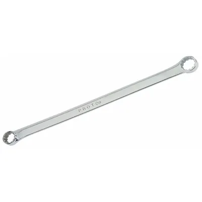 PROTO Combination Wrench: Alloy Steel, Chrome, 1 in Head Size, 14 in Overall Lg - SAE Spline Combination Wrenches