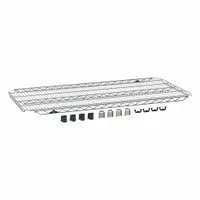 EZ-Add Wire Shelf,Silver,Steel (MPN EZA-2448NC)