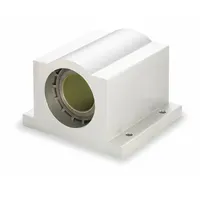 This twin closed self-aligning pillow block linear plain bearing features an aluminum housing and a TEP 950 liner. With a 1 1/2 in inside diameter and 0.28 in dimension, it accommodates misalignment in linear motion systems. Suitable for applications such as packaging machinery, material handling, and automated assembly equipment