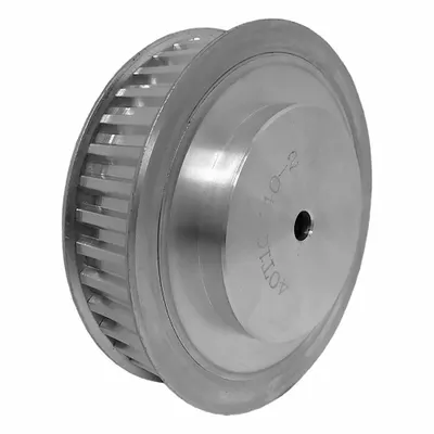 Dayton Timing Pulley: Trapezoidal, Plain, For T10 Timing Belt Section, For 25 mm Belt Wd - T10 Section Timing Belt Pulleys