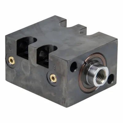 ENERPAC Block Hydraulic Cylinder: Double Acting, 9,750 lbf Nominal Capacity - Block Body Hydraulic Cylinders
