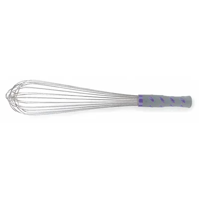 VOLLRATH Whip: 16 in Overall Lg, Nylon Handle, Purple Handle, NSF Certified - Whisks