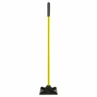 NUPLA Dirt Tamper: Steel Blade, 10 in Wd, 10 in Blade, Fiberglass Handle, 48 in Lg, Straight Handle (MPN 6894185)