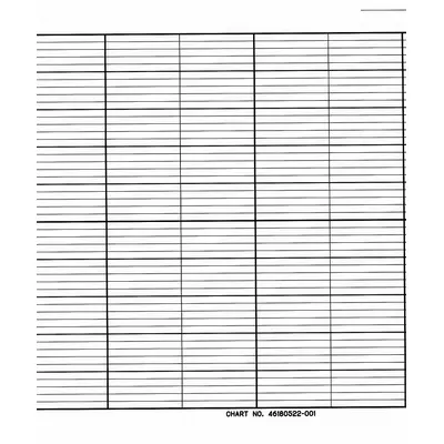 Honeywell Roll Paper Strip Chart, 4 3/4 in Width, Khaki Grid, BN 46180522-001 - Strip Chart Paper Compatible with Honeywell