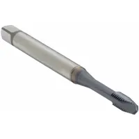 OSG Spiral Point Tap: #4-40 UNC, H2 / 2B-3B, 2 Flute, Plug Chamfer, V Coated Powdered Metal (MPN 1651500108)