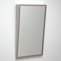 SEE ALL Bathroom Mirror: Rectangular, Glass, 36 in Overall Ht, 18 in Overall Wd, 4 in Overall Dp (MPN FTILT1836G)