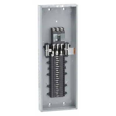 SQUARE D QO342MQ200 Main Lug Load Center, 200A, 3-Phase, 42 Spaces, 25kA, Indoor - Square D QO - Main Lug, Convertible, Plug-On Neutral Load Centers