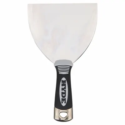 HYDE Joint Knife: Bld. Mat. Stainless Steel, Hdl. Mat. Plastic - Corrosion-Resistant Spreading Tools