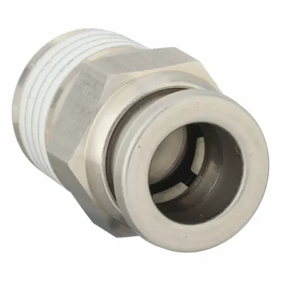 SMC KQG2H09-N02S Stainless Steel Push-to-Connect x MNPT Tube Fitting - Stainless Steel Tube Fittings