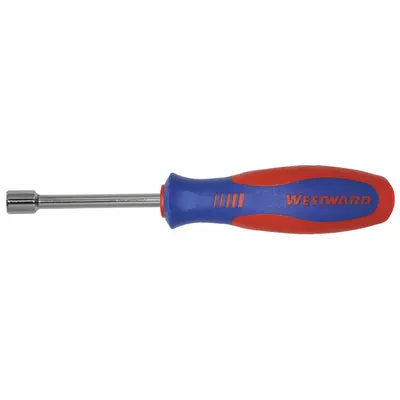 WESTWARD Hollow Round Shank Nut Driver: Straight, SAE, Without Magnetized Tip, Std - Standard Nut Drivers