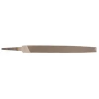 Machinists File: Rectangular, Smooth Cut, 14 in Lg without Tang, 1 3/8 in Wd, 7/32 in Thick, Natural (MPN 03929NN)