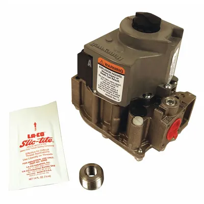 L.B. WHITE Gas Valve: 522076 Mfr Part # - Replacement HVACR Pumps, Valves & Tubing