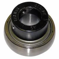 TIMKEN Insert Bearing: GRA103RRB, 1 3/16 in Bore, 2 7/16 in OD, 0.709 in Outer Ring Wd, Set Screws