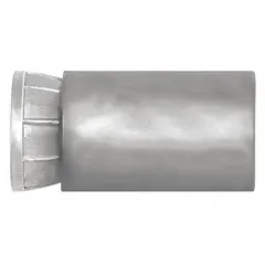 DEWALT caulk-in anchor with 1/2 in diameter and 1-1/2 in overall length. Coarse thread type, plain finish. Supplied in a 50-pack. Used for securing fixtures, brackets, or equipment into concrete or masonry.