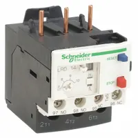 SCHNEIDER Overload Relay: Thermal Protection, 3 Poles, 1NO/1NC, Phase Loss Sensitivity, 7 A – 10 A (MPN LRD14)