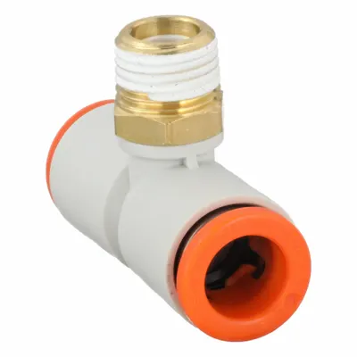 SMC KQ2T09-02AS Push-Fit Tee Fitting - Polybutylene & Brass Tube Fittings