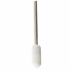 This Potter-Elvehjem tissue grinder consists of a stainless steel tube and a PTFE/stainless steel pestle with a length of 10 3/4 inches. It is used for homogenizing soft tissue samples in laboratory settings, such as preparing cell suspensions or extracting biomolecules from biological specimens.