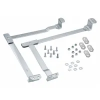 Replacement spreader brace kit for Louisville Ladder brand ladders. Includes one pair of spreader braces. Designed for use with manufacturer model number FS1410HD. Provides structural stability during ladder setup